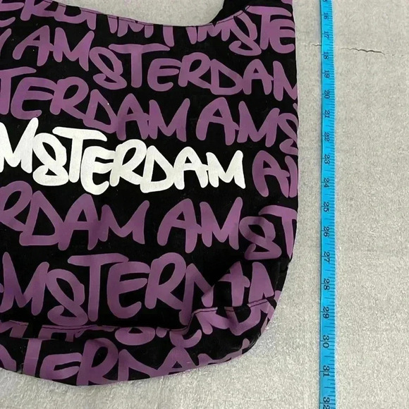 ❤️Free WP❤️Robin Ruth Purple ‘Amsterdam’ Norderney Shoulder Hobo Bag Neon - Picture 2 of 5